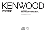 Kenwood Z828MP User manual