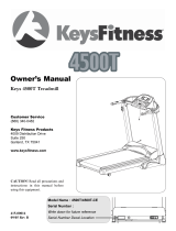 Keys Fitness 4500T User manual