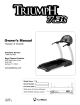 Keys Fitness Triumph 7.3t User manual