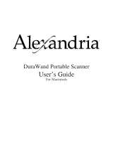 Keyspan Alexadria DuraWand Portable Scanner User manual