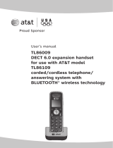 AT&T TL86109 User manual