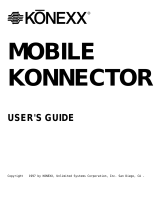 Konexx MOBILE KONNECTOR MOBILE KONNECTOR User manual