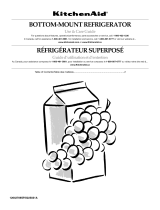 KitchenAid BOTTOM-MOUNT REFRIGERATOR User manual