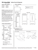 KitchenAid KBFC42FT User manual