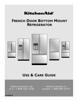 KitchenAid French Door Bottom Mount Refrigerator User manual