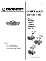 Troy-Bilt 12209 Bronco User manual