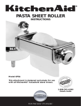 KitchenAid KPSA User manual
