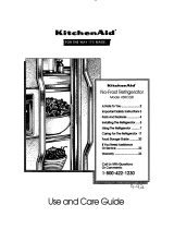KitchenAid KSRC22K User manual