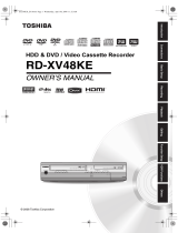 Toshiba RD-XV48KE User manual