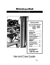 KitchenAid KTRS20K User manual