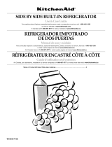 KitchenAid KSSC36FTS User manual