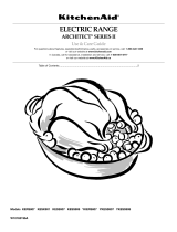 KitchenAid YKERS807 User manual