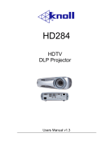 Knoll HD284 User manual