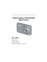 Kodak M1033 - EASYSHARE Digital Camera User manual