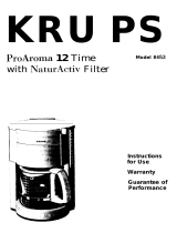 Krups 453 User manual