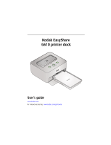 Kodak G610 PRINTER DOCK User manual