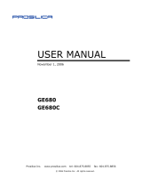 Prosilica GE680 User manual