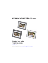 Kodak P730 - EASYSHARE Digital Frame User manual