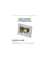 Kodak P720 - EASYSHARE Digital Frame User guide