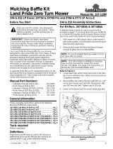 Land Pride ZT60 User manual
