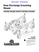 Land Pride 2560 User manual