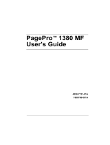 Konica Minolta PagePro 1380 MF User manual