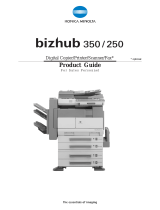 Konica Minolta BIZHUB 250 User manual
