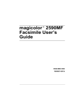 Konica Minolta Magicolor 2590 MF User manual