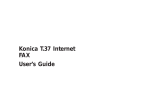 Konica Minolta OKIFAX 5950 User manual
