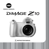 Konica Minolta Dimage Z10 User manual