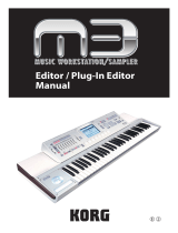 Korg M3 User manual