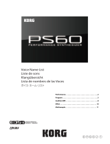 Korg PS60 User manual