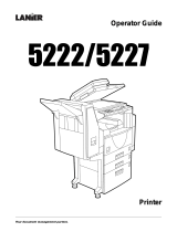 Lanier 5222 User manual