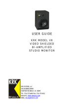 KRK V6 User manual