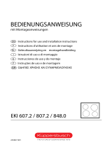 Kuppersbusch USA EKI 807.2 User manual