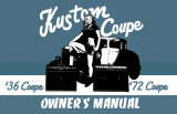 Kustom 36 coupe User manual