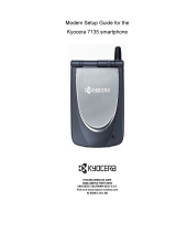KYOCERA 7135 Smartphone User manual