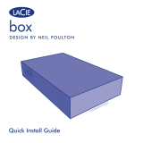 LaCie BOX User manual