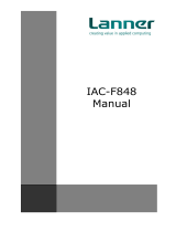 Lanner electronic IAC-F848 User manual