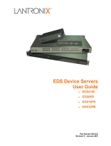 Lantronix EDS16PR User manual