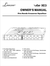 Lanzar Car Audio XE3 User manual