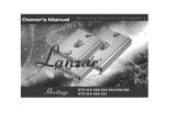 Lanzar Car Audio HTG 224 User manual