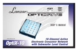 Lanzar OPTIDRIVE OptiX-10 User manual