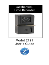 Lathem 2121 User manual