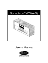 Lathem Sonachron DWA-S User manual