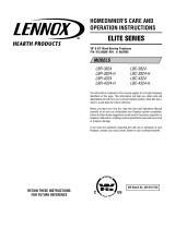 Lennox Hearth LBC-4324 User manual