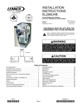 Lennox ELITE EL296UH090XE48C User manual