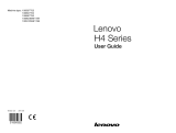 Lenovo 10091/2558/1196 User manual