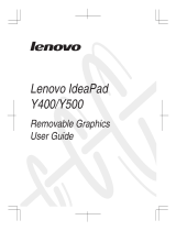 Lenovo Y500 User manual