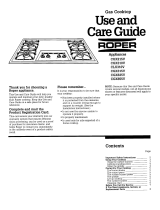 Whirlpool CGX315V User manual